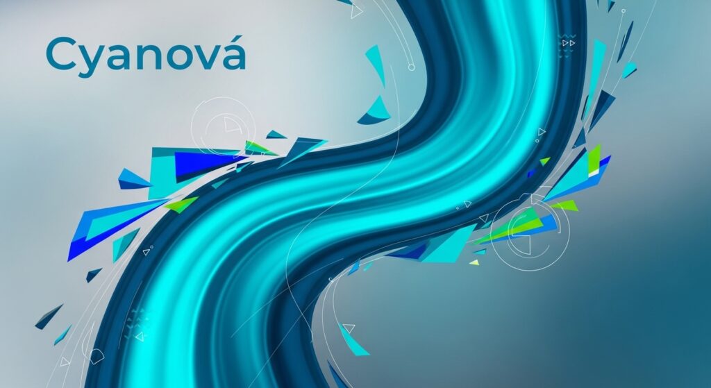 Cyanová