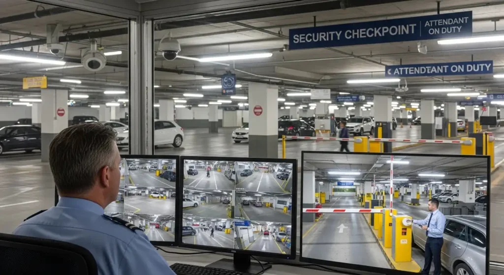 garage security attendants