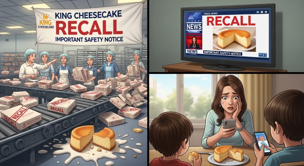 King Cheesecake recall